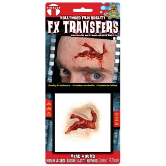 Make-up FX Small 3D FX Transfers - Head Wound