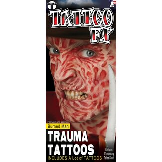 Make-up FX TRAUMA FX Tattoo - Torched