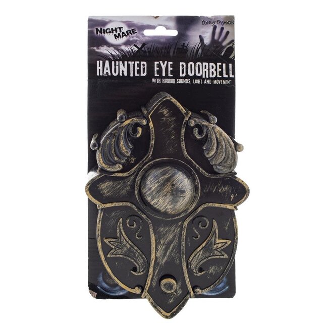 Haunted eye deurbel met geluid, licht, beweging -