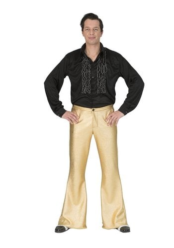 Disco Fever Broek Goud 