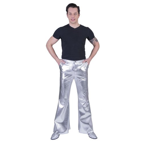 Disco Fever Broek Zilver 