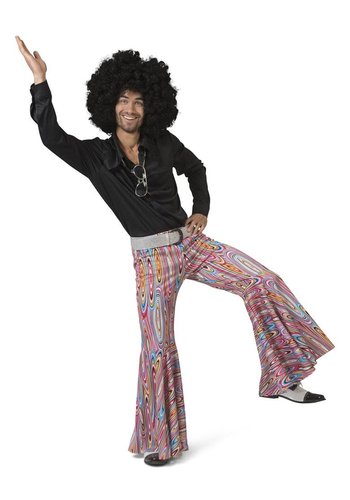 Disco Broek Gekleurd 