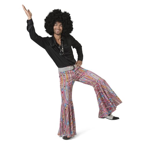 Disco Broek Gekleurd 