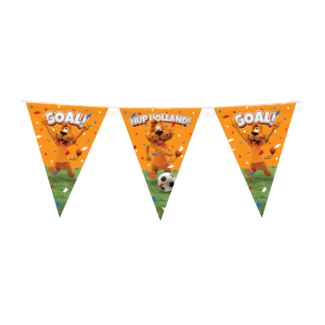 Paperdreams Loeki - Vlaggenlijn oranje - 10 mtr