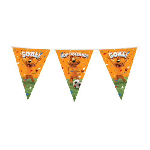 Loeki - Vlaggenlijn oranje - 10 mtr 