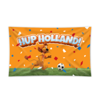 Loeki - Gevelvlag oranje XXL - 150x90cm