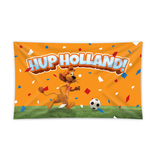 Loeki - Gevelvlag oranje XXL - 150x90cm 