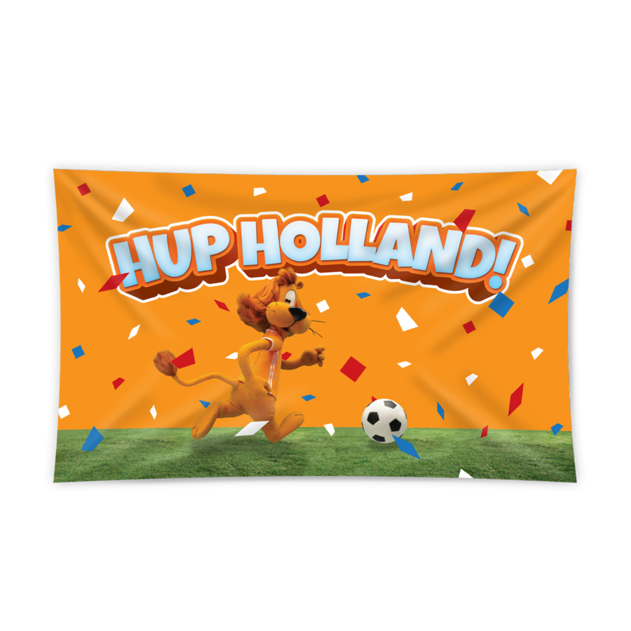 Loeki - Gevelvlag oranje XXL - 150x90cm-1