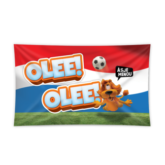 Paperdreams Loeki - Gevelvlag R/W/B XXL - 150x90cm