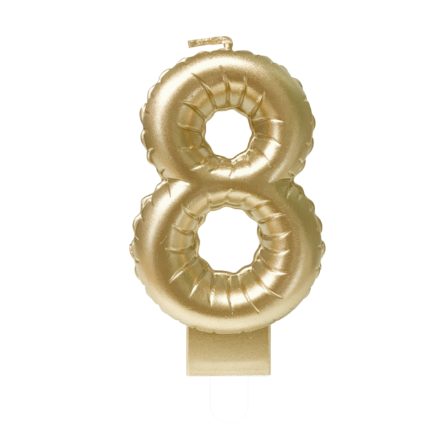 Folieballon Kaarsje - no 8
