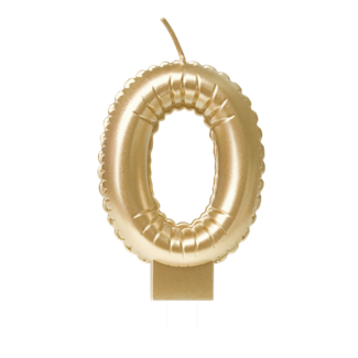 Paperdreams Folieballon Kaarsje - no 0 - 10x5,5cm