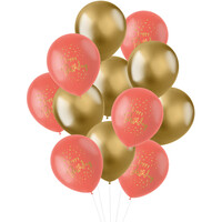 Ballonnen Golden Dusk 30cm - 12 stuks