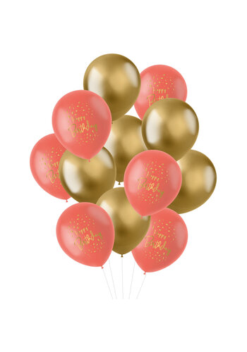 Ballonnen Golden Dusk 30cm - 12 stuks 