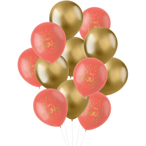 Ballonnen Golden Dusk 30cm - 12 stuks 