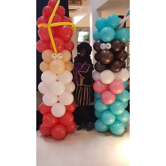 Sint & Piet Ballonnen Pilaren
