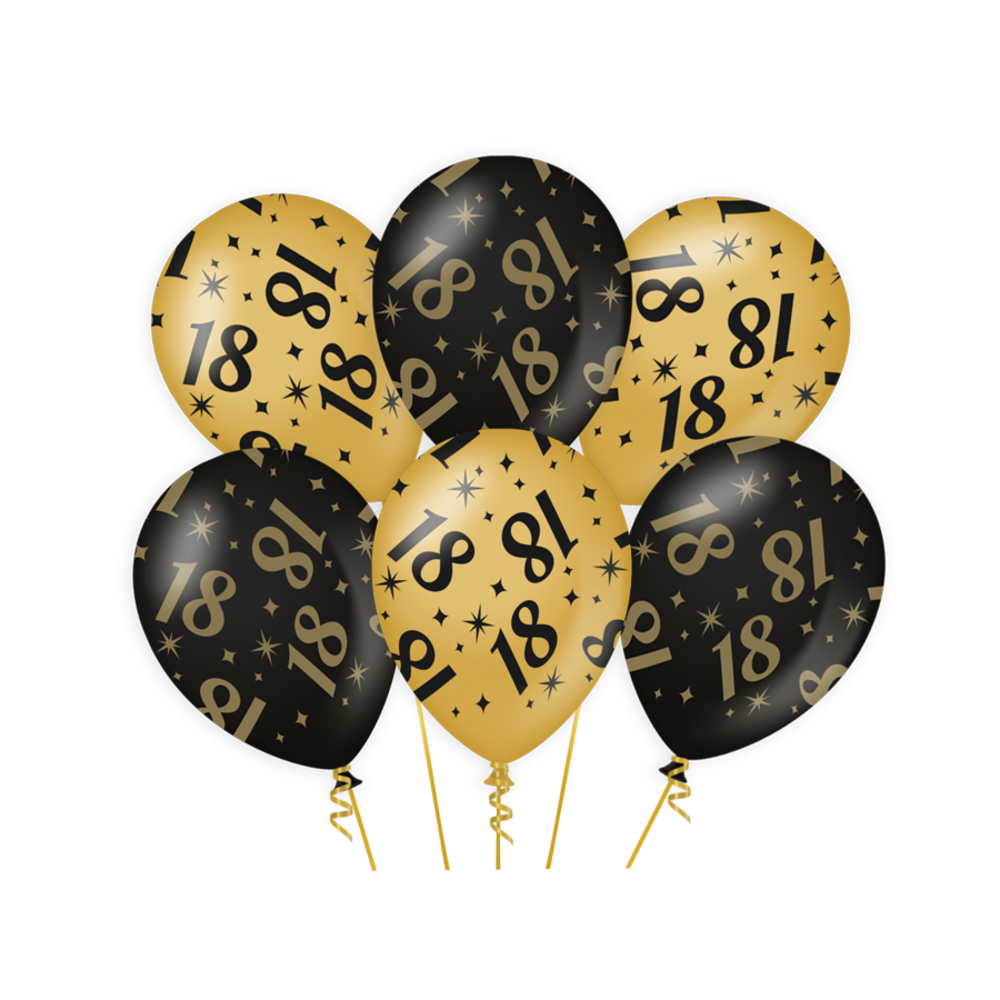 Classy Party Ballonnen – 18 Jaar-1