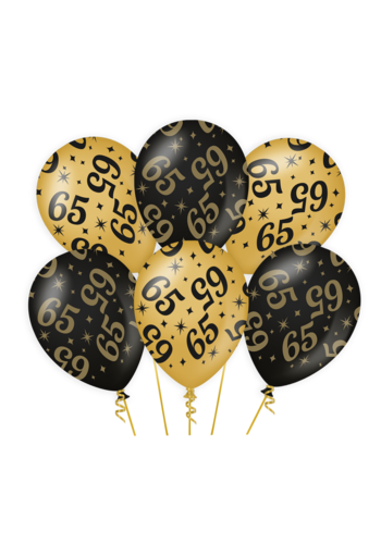 Classy Party Ballonnen – 65 Jaar 