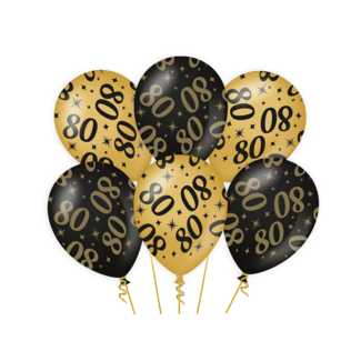 Paperdreams Classy Party Ballonnen – 80 Jaar