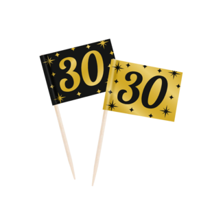 Paperdreams Cocktail Prikkertjes Classy Party – 30 Jaar – 50st