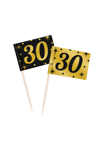 Cocktail Prikkertjes Classy Party – 30 Jaar – 50st 