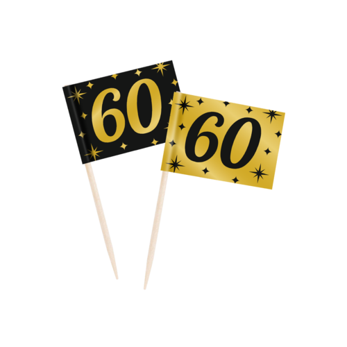 Cocktail Prikkertjes Classy Party – 60 Jaar – 50st 