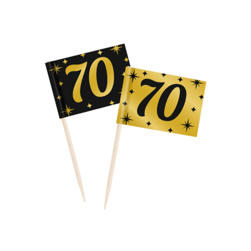 Cocktail Prikkertjes Classy Party – 70 Jaar – 50st 