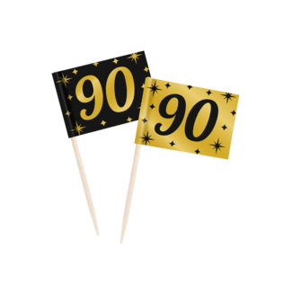 Paperdreams Cocktail Prikkertjes Classy Party – 90 Jaar – 50st