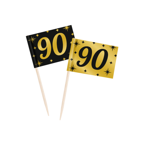 Cocktail Prikkertjes Classy Party – 90 Jaar – 50st 