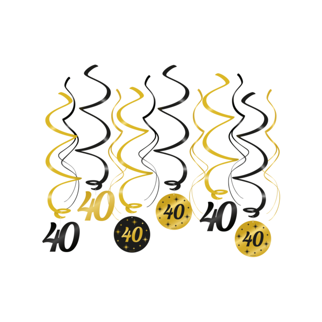 Swirls Classy Party – 40 Jaar