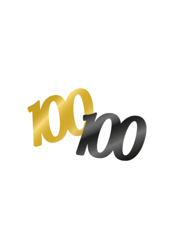 Tafel Confetti Classy Party – 100 Jaar – 20gr 