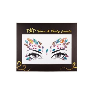 PartyXplosion Face & Body jewels - Glitter Unicorn