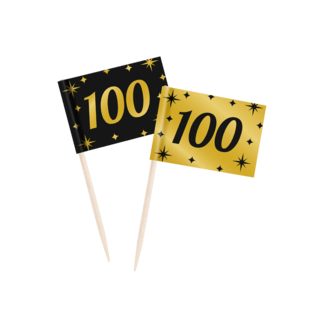 Paperdreams Cocktail Prikkertjes Classy Party – 100 Jaar – 50st