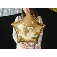 thumb-Folieballon Happy New Year Gold - 45cm-2