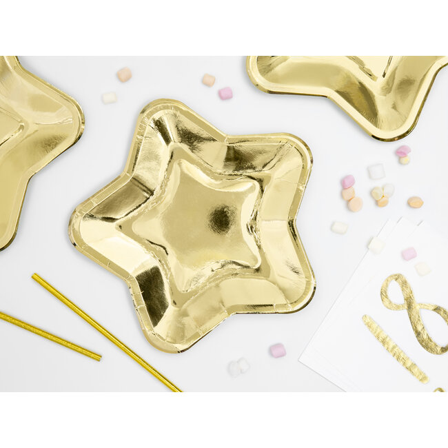 Bordjes Ster Goud