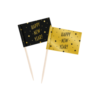 Paperdreams Cocktail Prikkertjes Classy Party – Happy new year – 50st