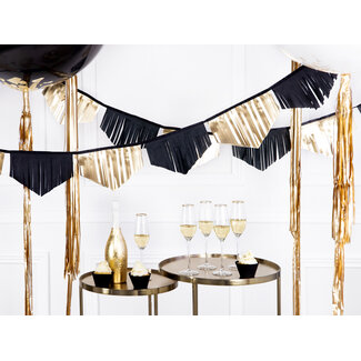 PartyDeco Geschulpte Franje Slinger