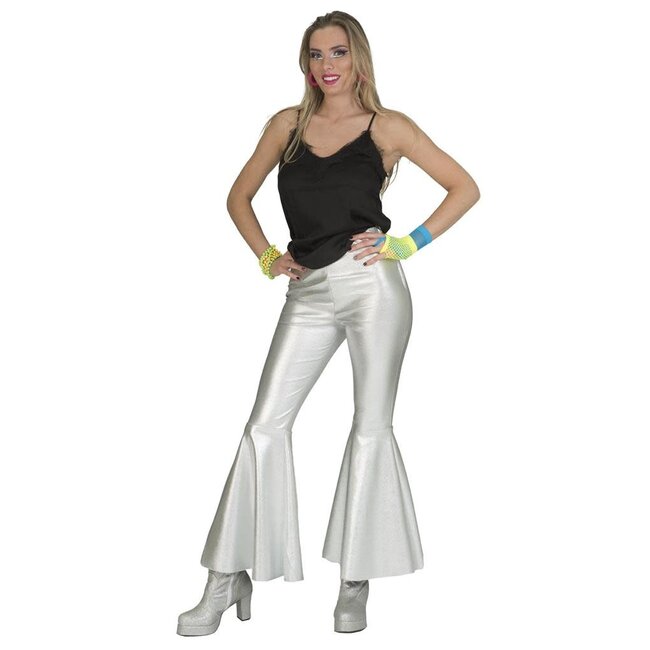 Disco Fever Broek Zilver