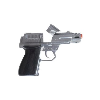 Pistool metaal - 15cm
