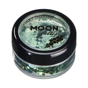 moon Chunky Glitter - Green - 3 gram