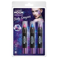 Body Crayon Metallic - Purple & Pink