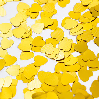 Globos Tafel Confetti Hart Goud - 14 gram