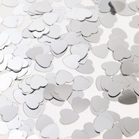 thumb-Tafel Confetti Hart Zilver-1