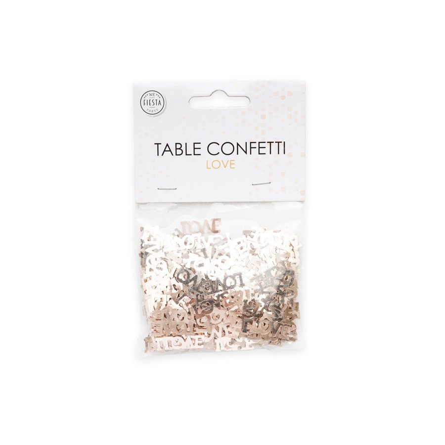 Tafel Confetti Love Rosé Gold-2