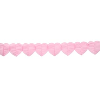 Globos Slinger Hartjes Roze - 6 meter