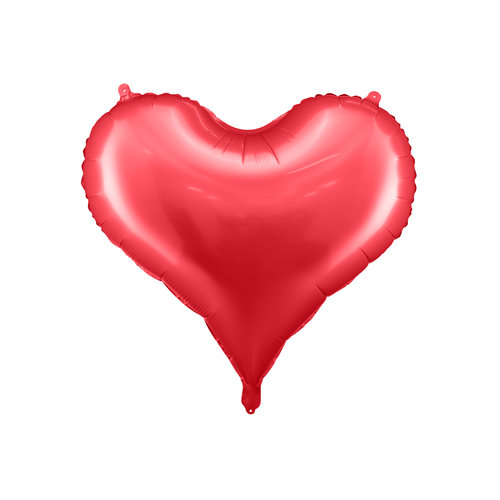 Folieballon Heart Red - 75x64,5cm 