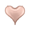 Folieballon Heart Rosé Gold