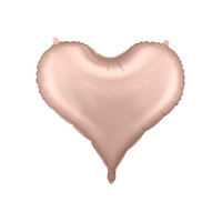 thumb-Folieballon Heart Rosé Gold-1