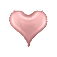 thumb-Folieballon Heart Light Pink-1