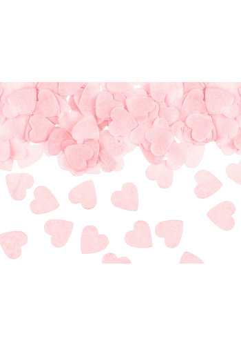 Confetti Hearts Light Pink 