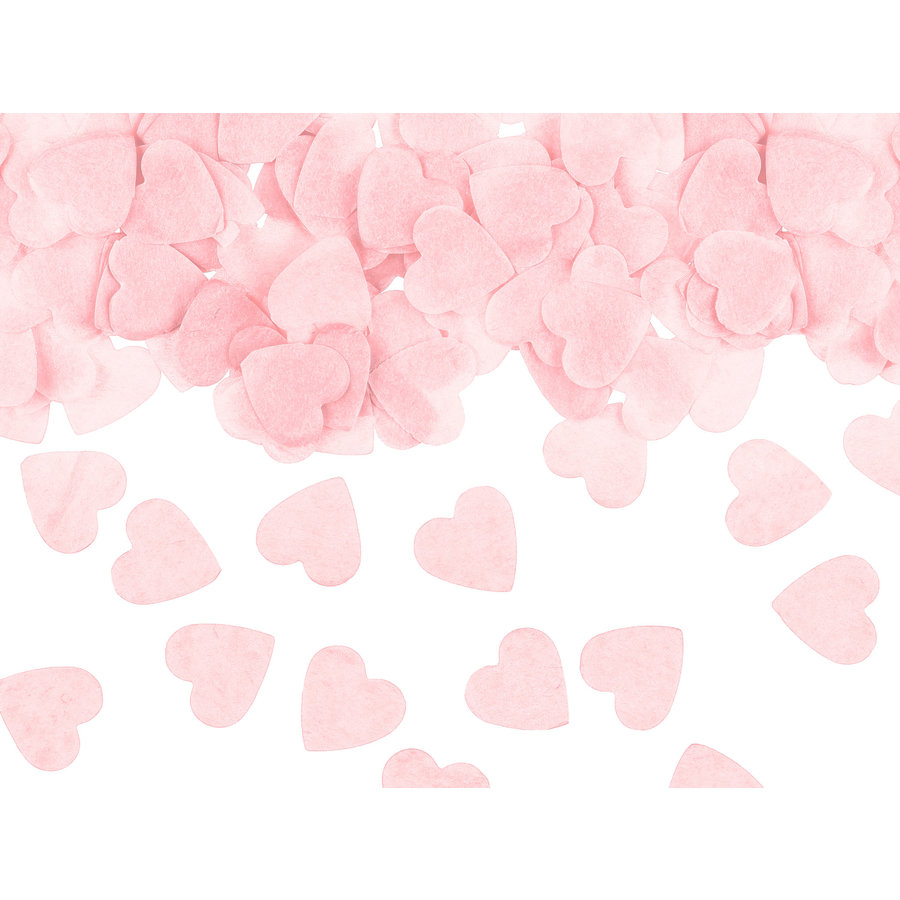 Confetti Hearts Light Pink-1